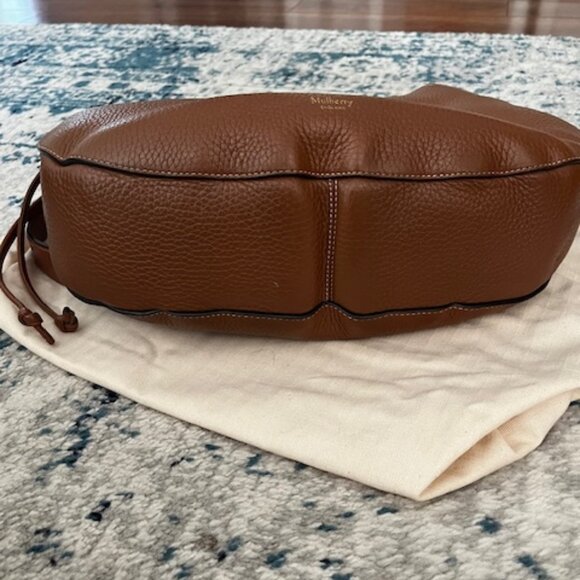 Mulberry Iris Hobo (medium) heavy grain leather in Chestnut - Picture 10 of 11